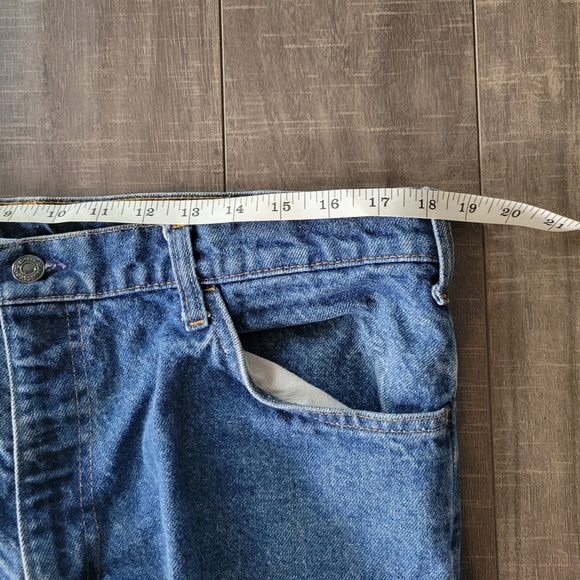 Vintage Levi’s 517 Orange Tab 80s Boot Cut Flare Jeans Size 36X30 - Picture 8 of 8